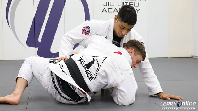 Side Control Escape to Closed Guard