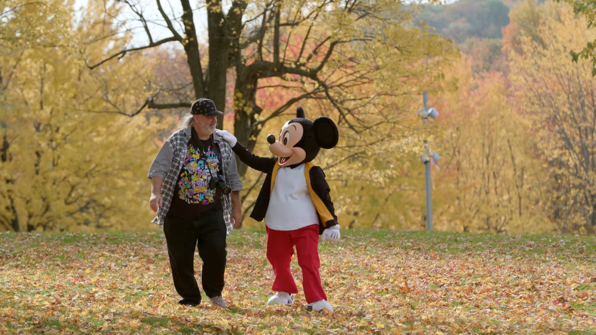 Mickey's World Tour - Super-fan Paul Bottos in Montreal