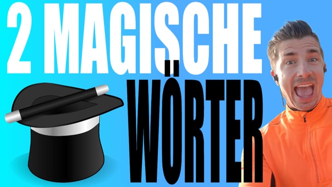 2 magische Wörter um Nahrungsergänzung zu verkaufen