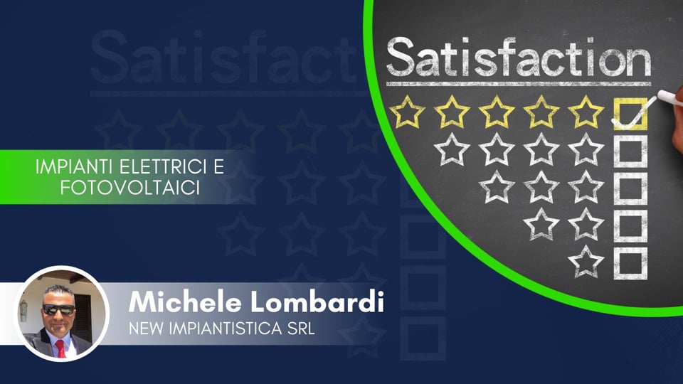 Testimonianza di Michele Lombardi - New Impiantistica Srl