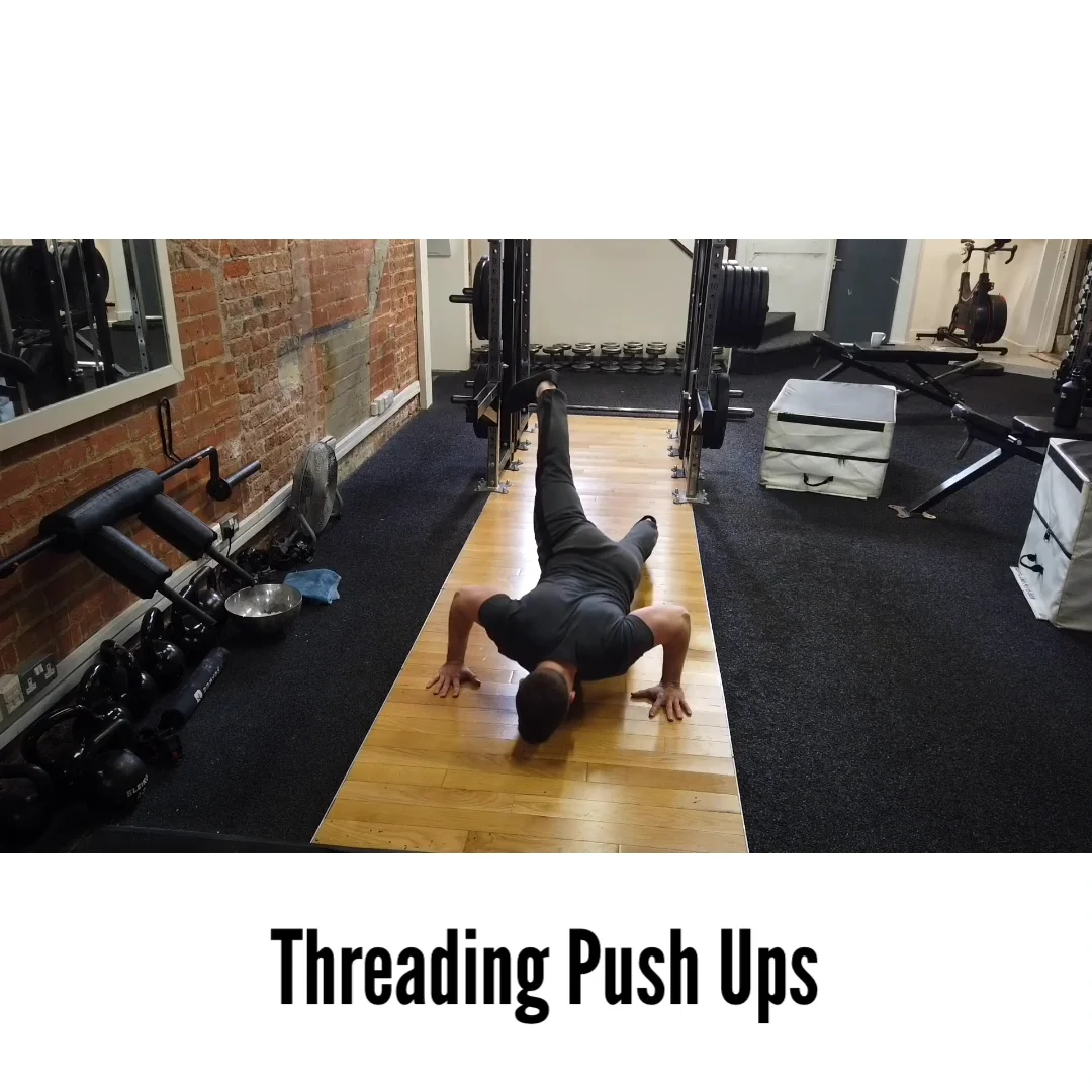 Threading Push Ups on Vimeo