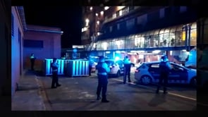 Policia i mossos fan sonar la sirena  en honor al personal sanitari
