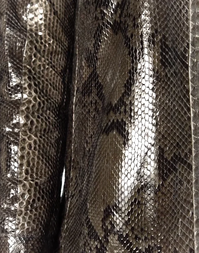 Python Leather Jacket Luxury Billionaire