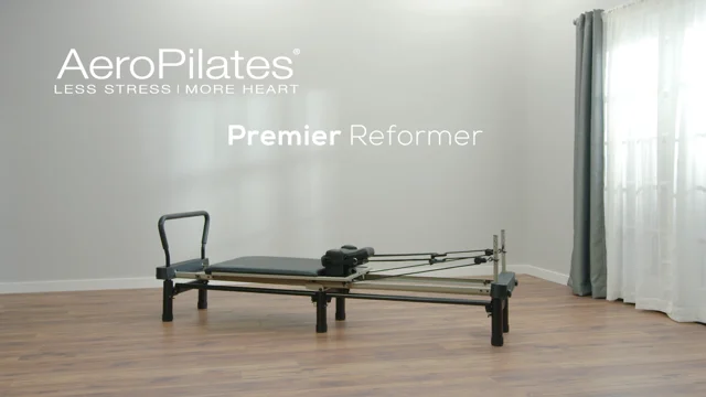 Stamina Products AeroPilates Premier Studio 700 Foldable Reformer with  Cardio Rebounder, Gray - Pilates Reformer for Strength and Flexibility in  the Pilates & Yoga Accessories department at