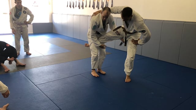 De La Riva Seminar 3- Tilt to Sit Up Single Leg