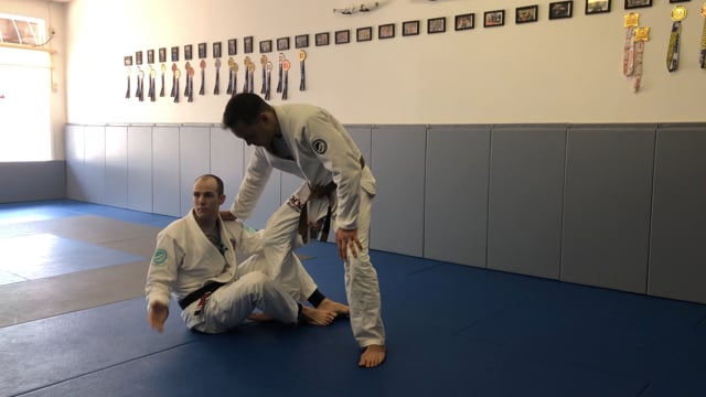 De La Riva Seminar 4- Ice Skater Sweep