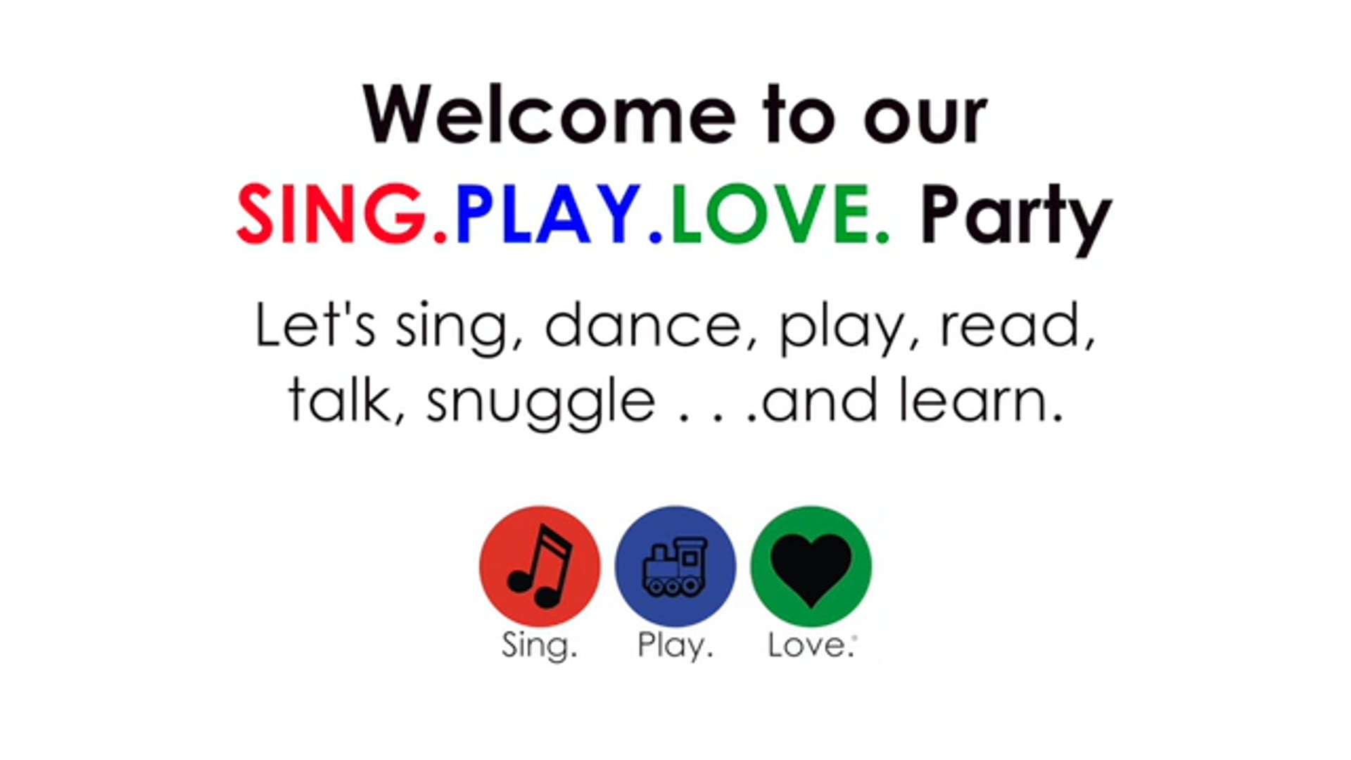 Sing. Play. Love. Party - Anne Meeker Watson‎