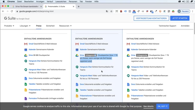 Google Drive File Stream: kollaborativ Inhalte verwalten