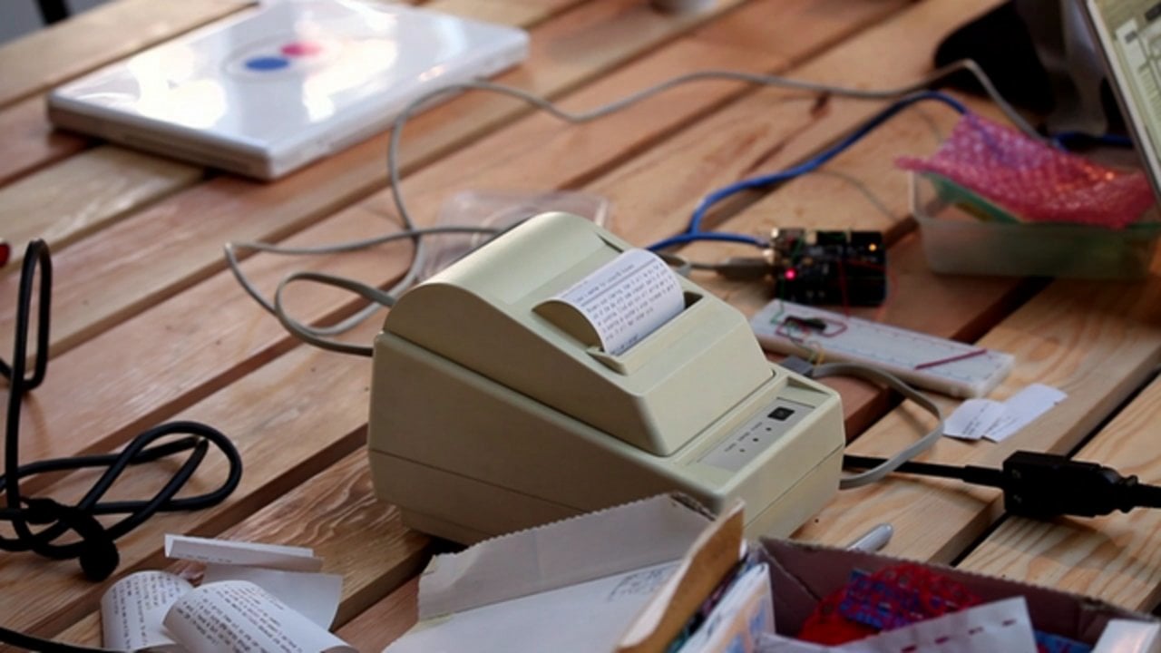 Tom Taylor's Microprinter on Vimeo