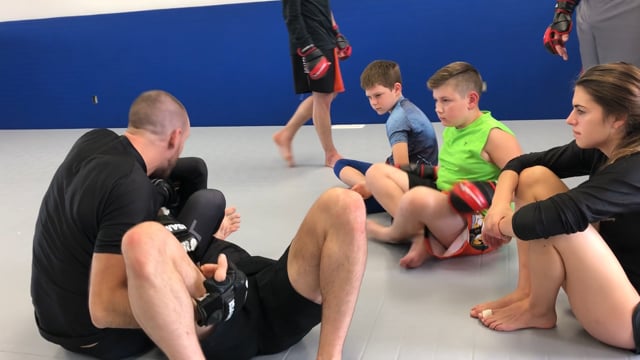 MMA Ground Seminar 2- Pit Stop Armbar Sweep to Spider web