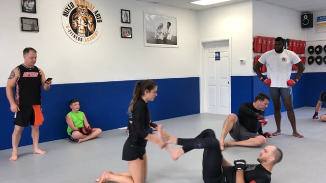 MMA Ground Seminar 3 - Pit Stop Armbar Flower Sweep to Spider Web
