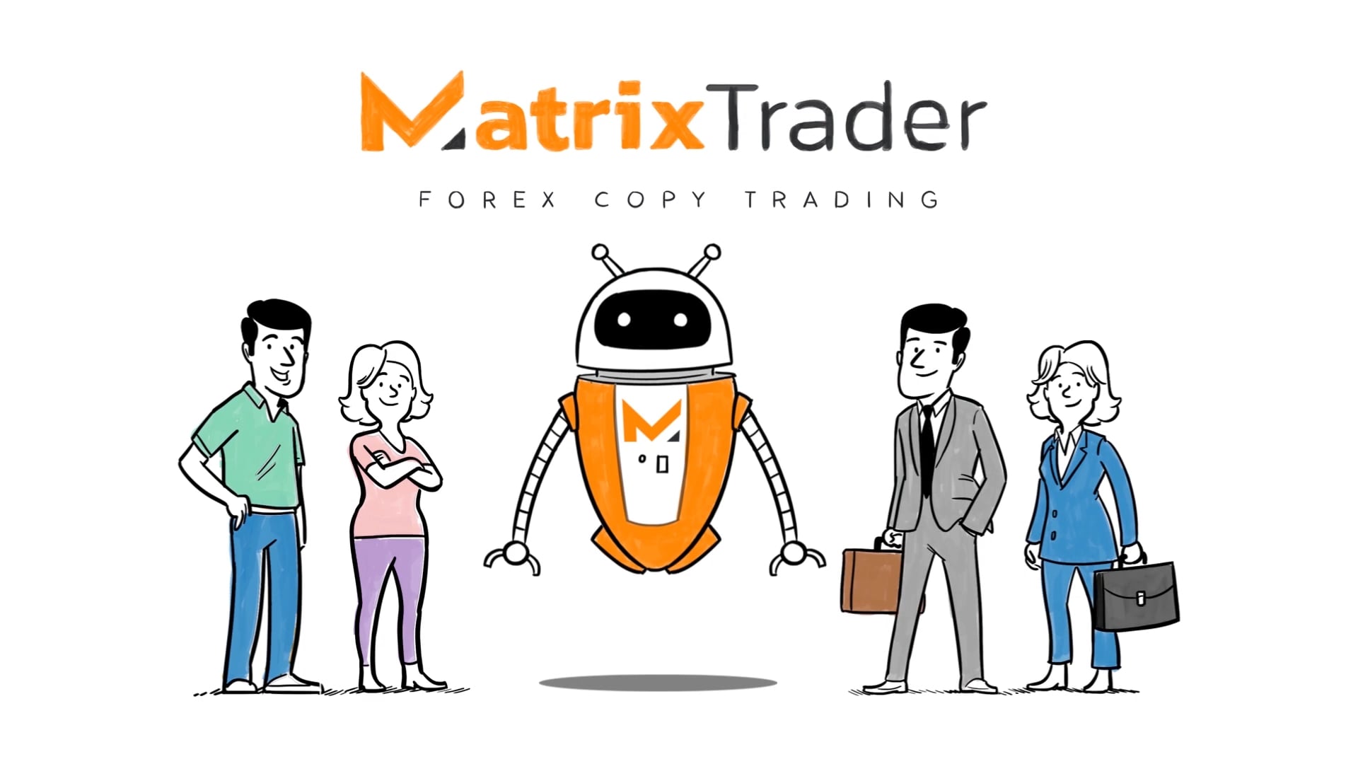 Matrix Trader | The automated trading bot | Whiteboard animation