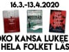 Kampanjen Hela folket läser 16.3 – 13.4.2020