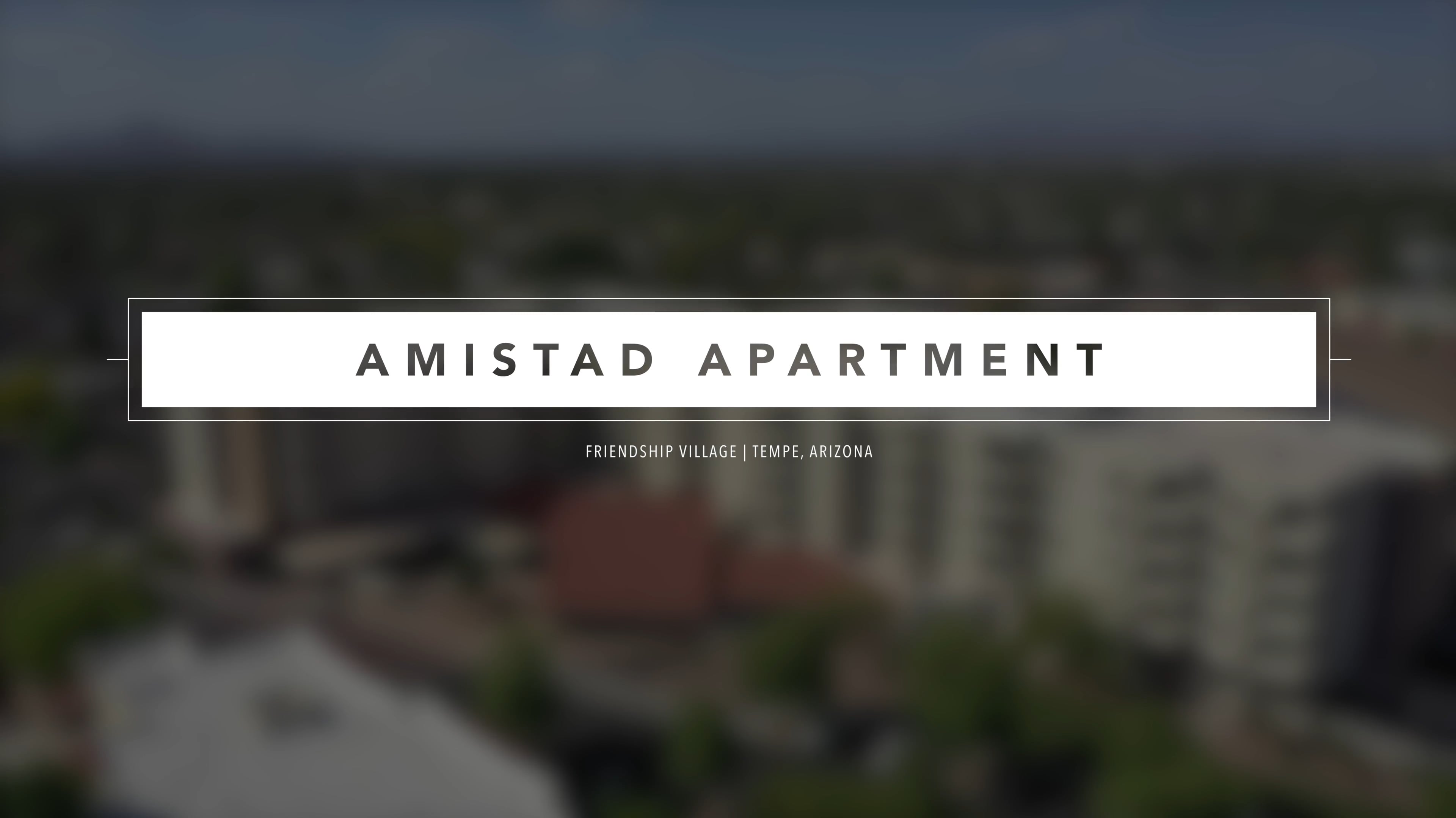 Amistad Apartment on Vimeo