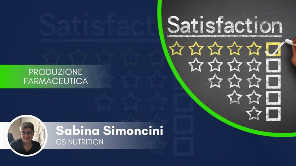 Testimonianza di Sabina Simoncini - Cs Nutrition