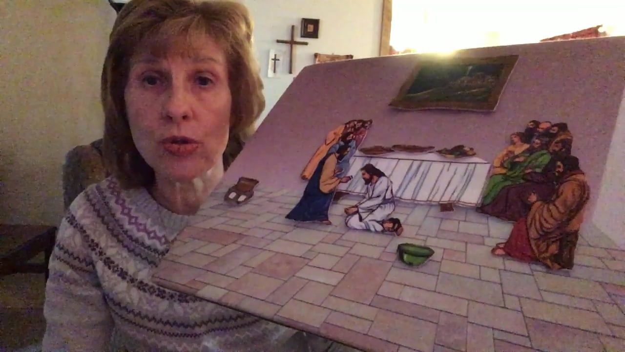 Bible Story - Washing the Disciples' Feet