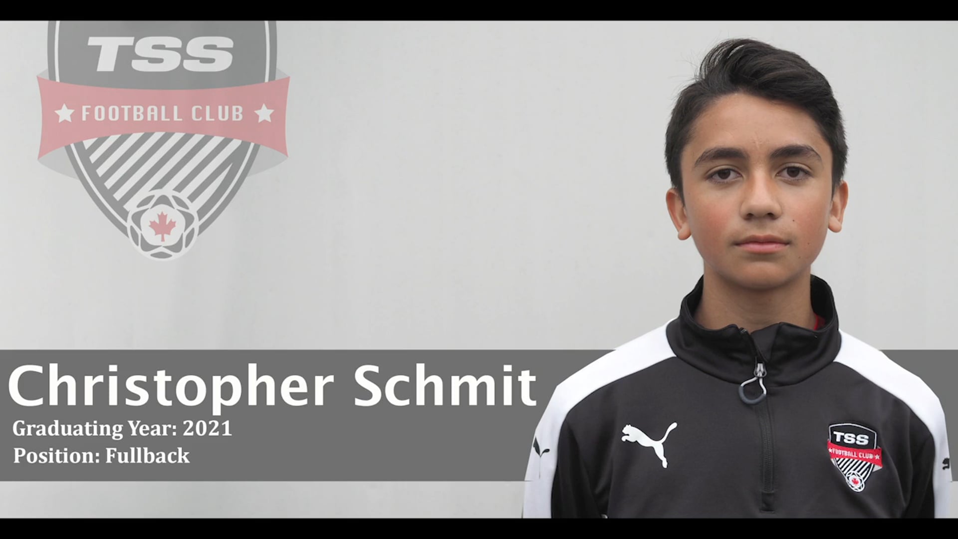 Christopher Schmit (2021 Grad)