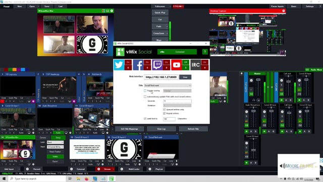vMix Demo - vMix Call with live conent producers