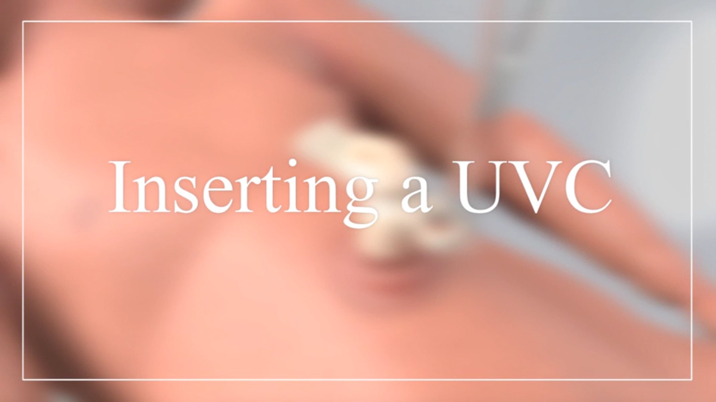 Inserting A UVC by GSNU | Videos & Movies on Vimeo