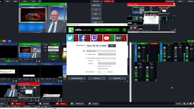 vMix Demo - vMix Social In-Depth [v1]
