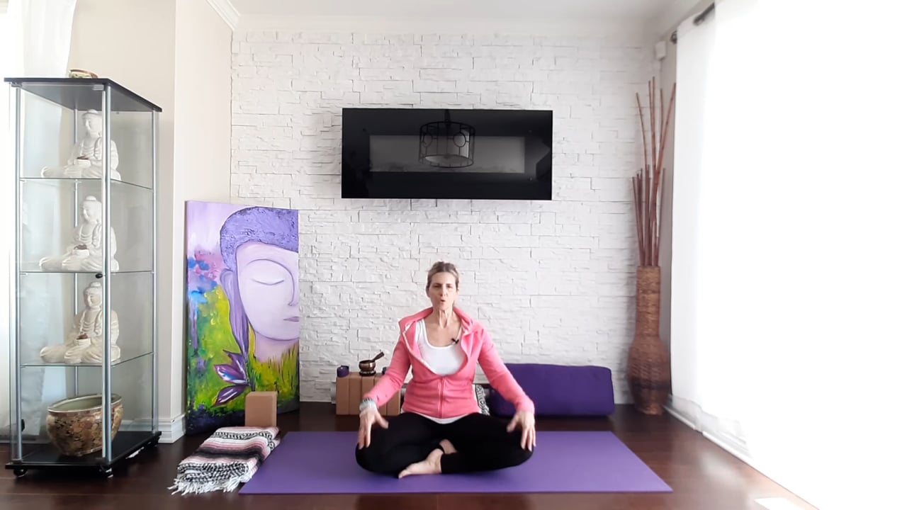 12. Cours de yoga - Ouvrir son coeur avec France Auger (50 min)