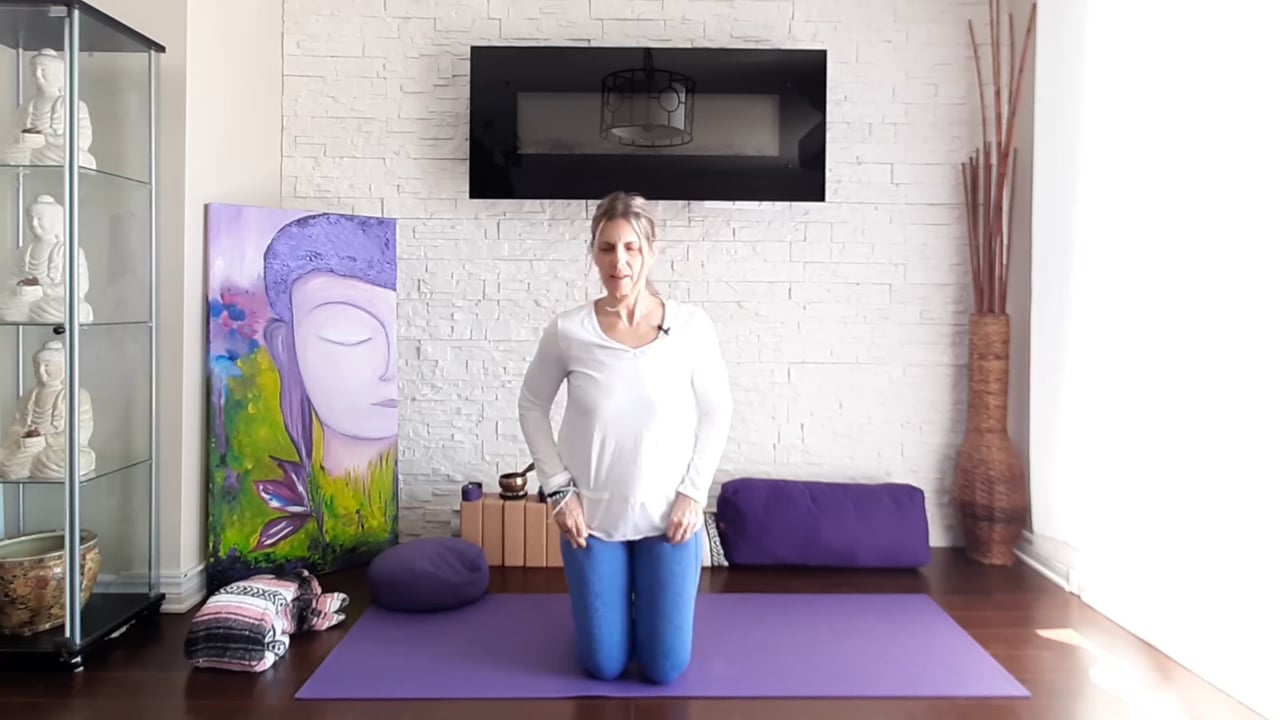 Jour 10 . Yoga pour avoir les idées claires avec France Auger (32 minutes)