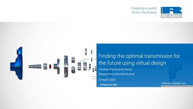Finding the optimal transmission for the future using virtual design