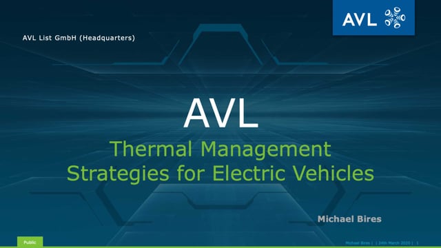 Thermal management strategies for electric vehicles