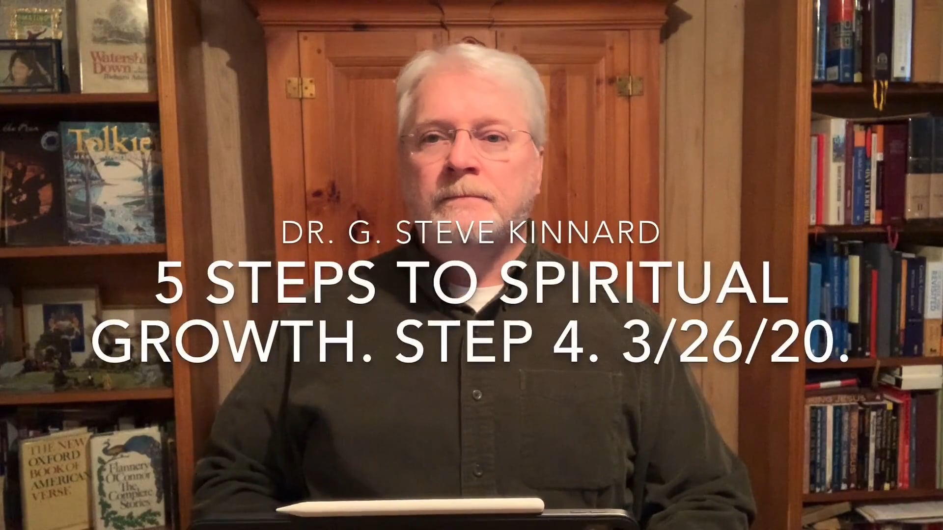 5 Steps To Spiritual Growth. Step 4. 3/26/20. On Vimeo