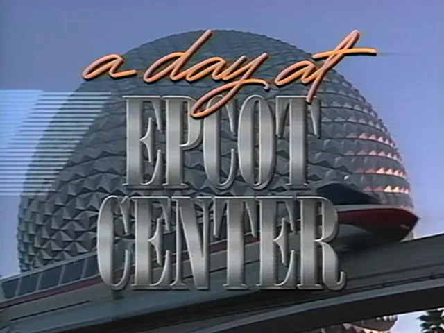 EPCOT Center VHS purchases