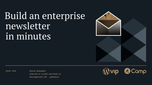 Thumbnail for: Webinar: Build an enterprise newsletter in minutes
