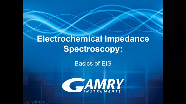 Basics of Electrochemical Impedance Spectroscopy