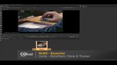 NUKE - Essential - 02 - Outils - 46 - RotoPaint Clone & Tracker