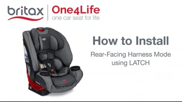 Britax One4Life Car Seat Installation: Forward-Facing Harness Mode using  ClickTight | Videos & Movies on Vimeo