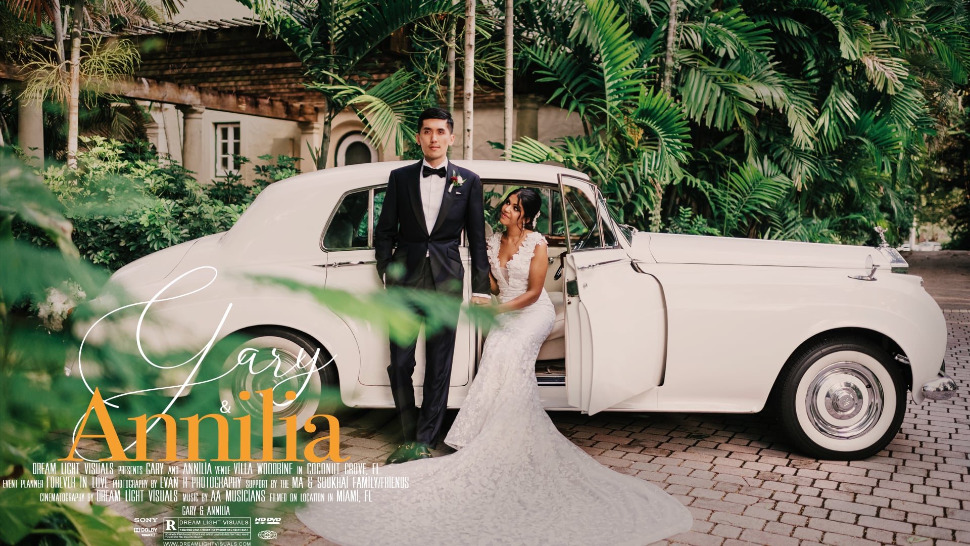 The Love Story of Gary & Annilia | Villa Woodbine in Miami, FL