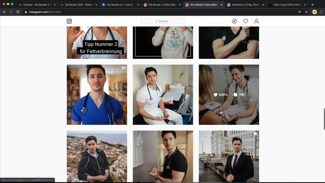 Bildideen anhand von 3 Instagram Profilen – die 3 Haupt-Bildttypen