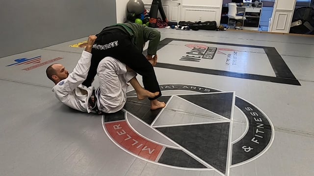 X Guard- Taking the Back
