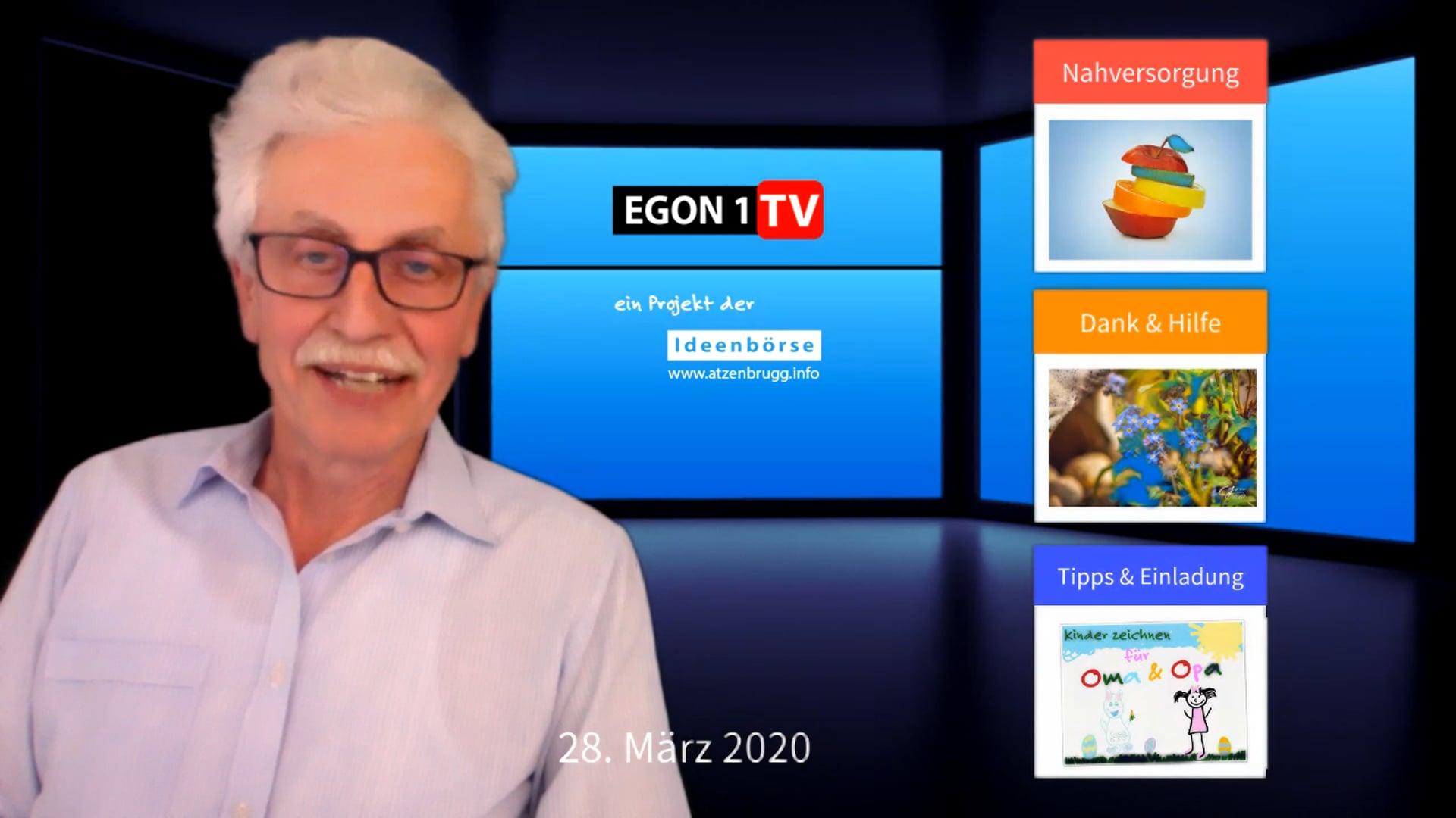 Egon1TV vom  28. März 2020