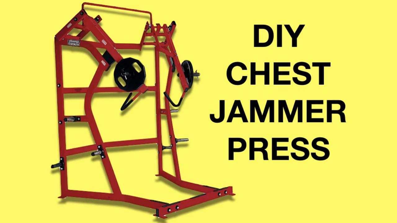 DIY Hammer Strength Chest Press Jammer Lever Arms Under 30