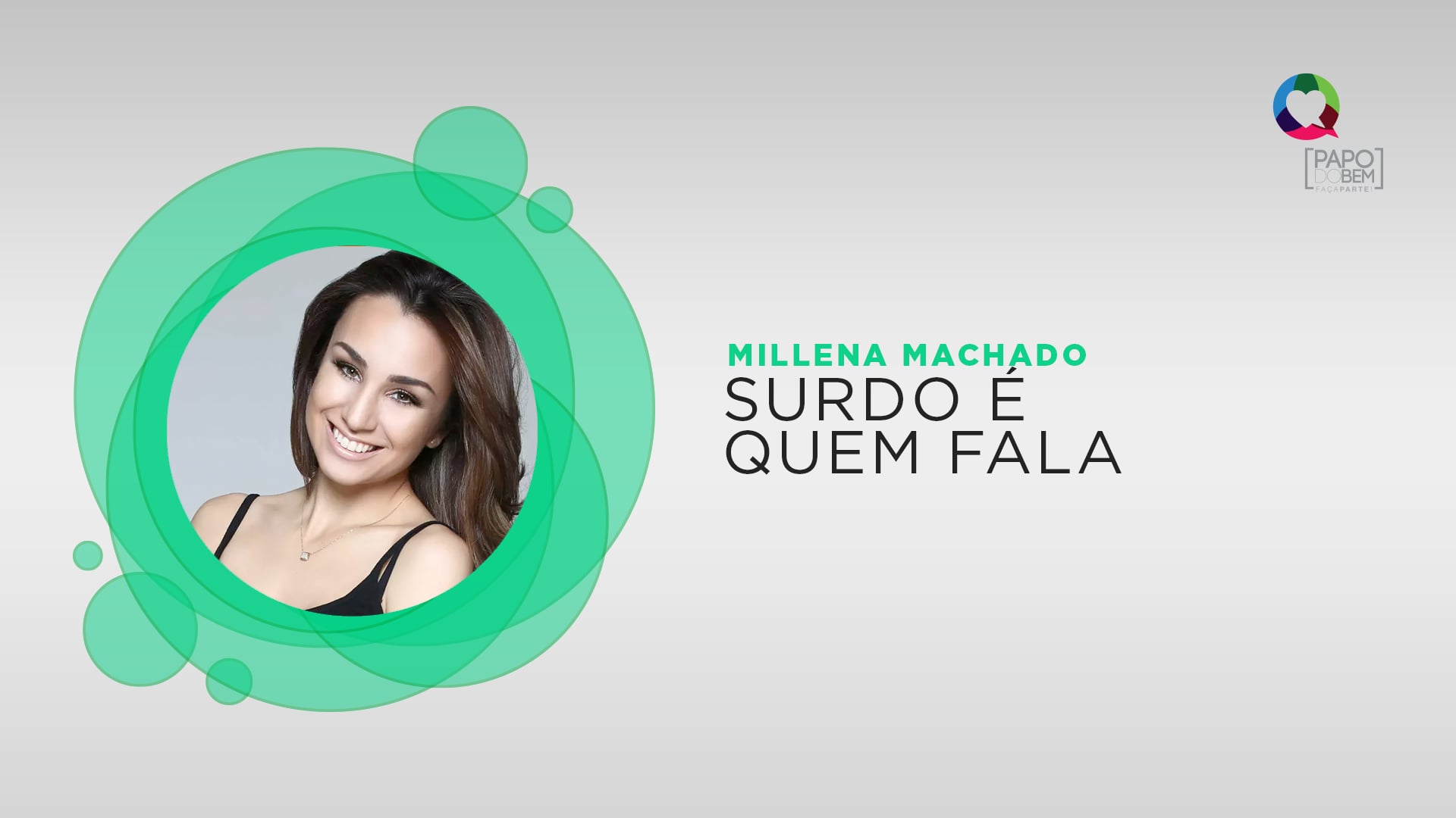 Millena Machado - Surdo É Quem Fala