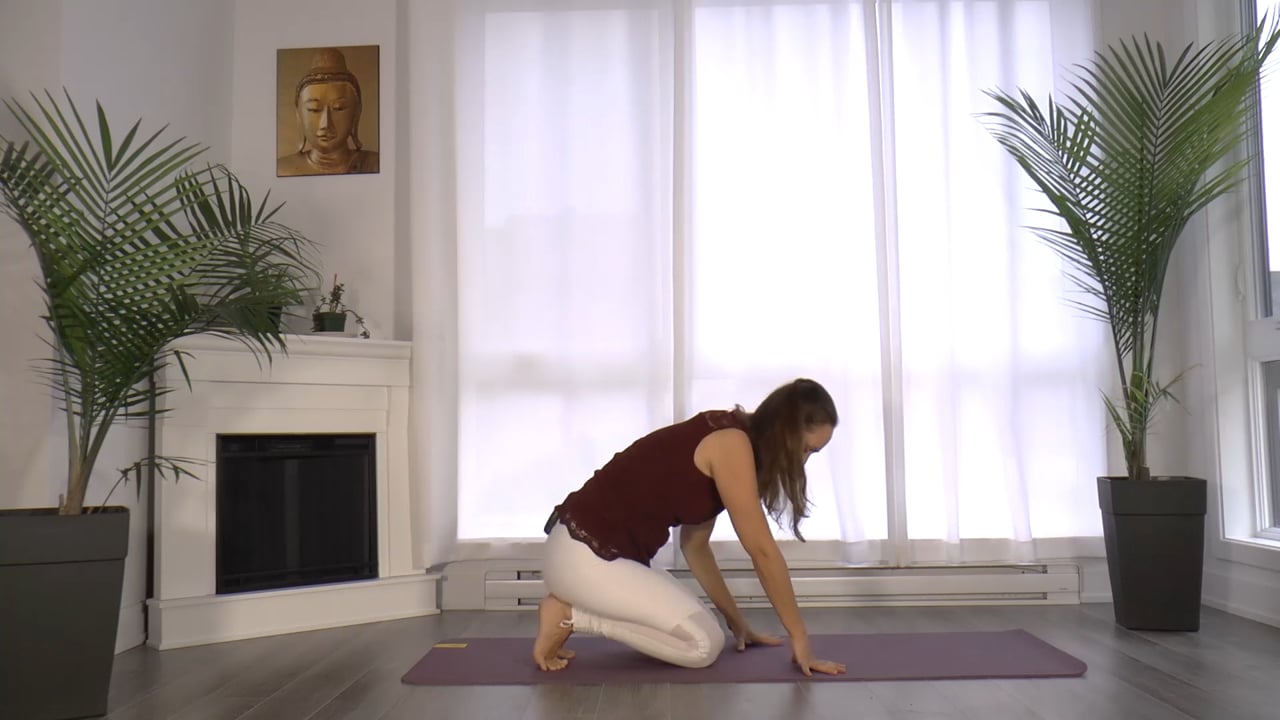 Jour 7 - 12 minutes -Yoga matinal souplesse avec Maryse Lehoux