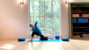 Equestrian Pose with Twist