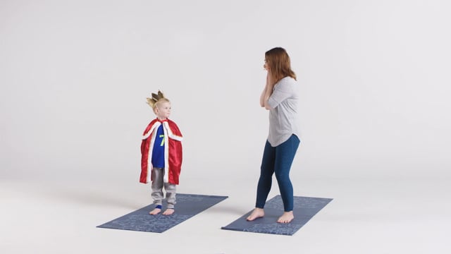 Eventyryoga - Fra frosk til Prins - Tid: 5 min