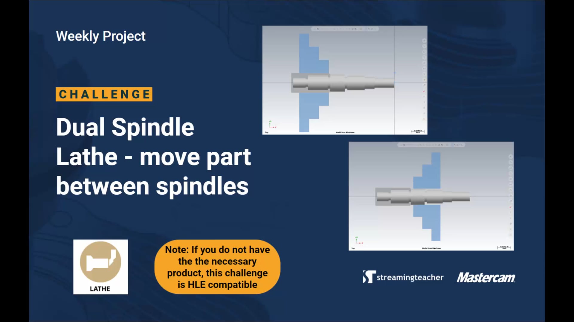 Dual spindle Lathe - move part between spindles
