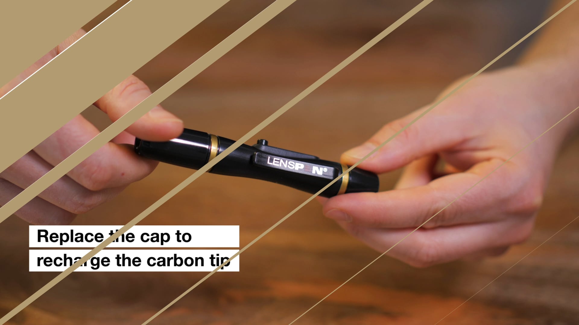 How to use a LensPen on Vimeo