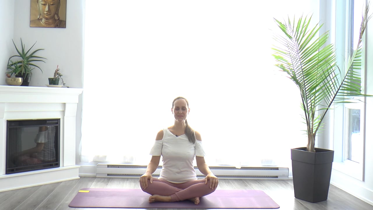 Pratique : Yoga tonus 3e chakra de Maryse Lehoux (22 minutes)