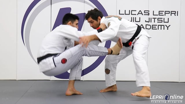 Guard Pull Defense to Side Control Drill