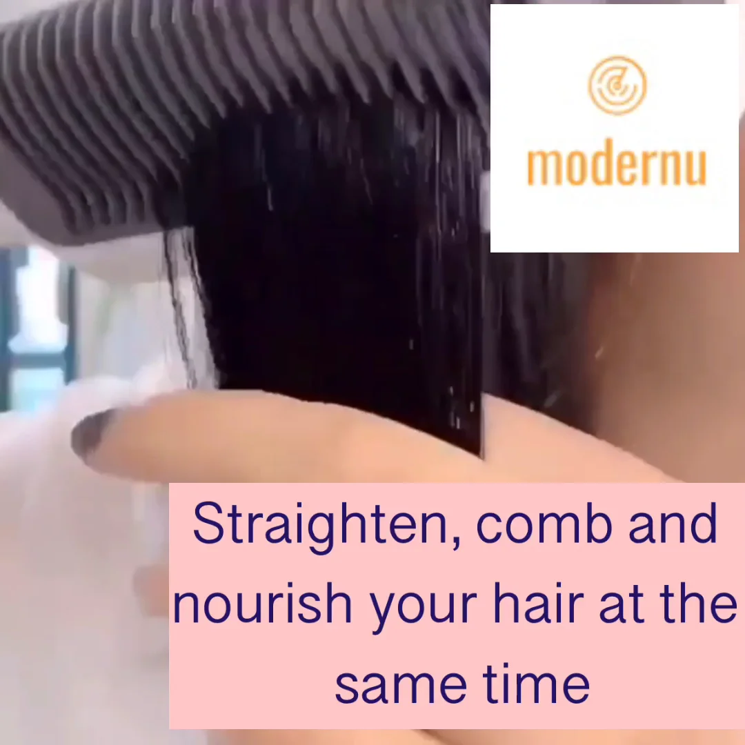 Hair Straightening Comb on Vimeo