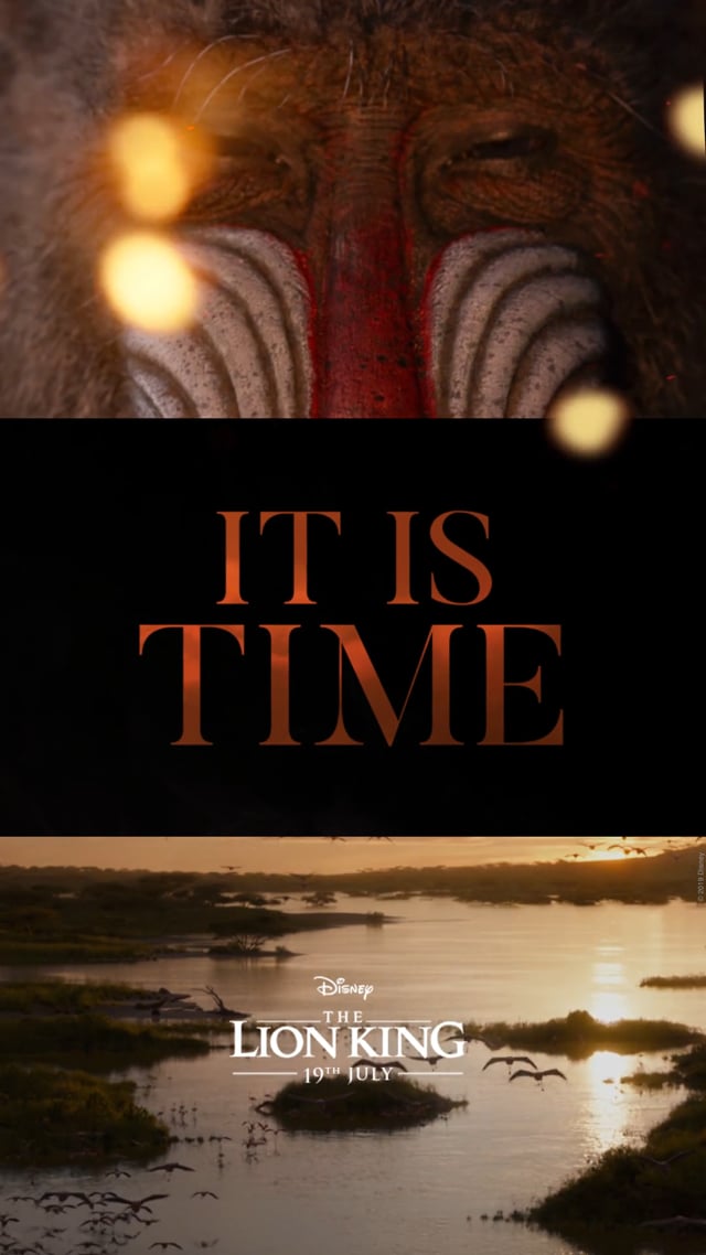 "IT IS TIME"