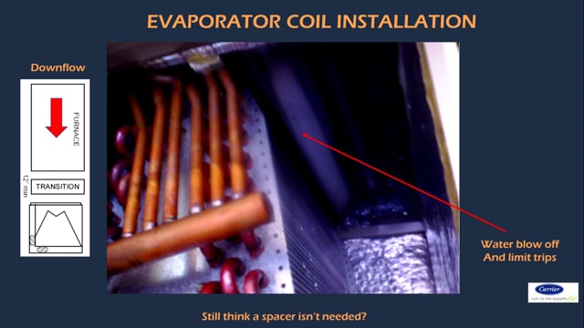 Positioning the Evaporator Coil (25 of 53)